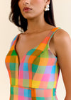 Tara Pachranga Checks Dress