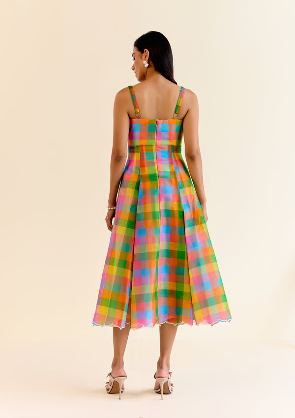 Tara Pachranga Checks Dress
