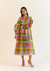 Durru Pachranga Checks Dress