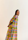 Durru Pachranga Checks Dress
