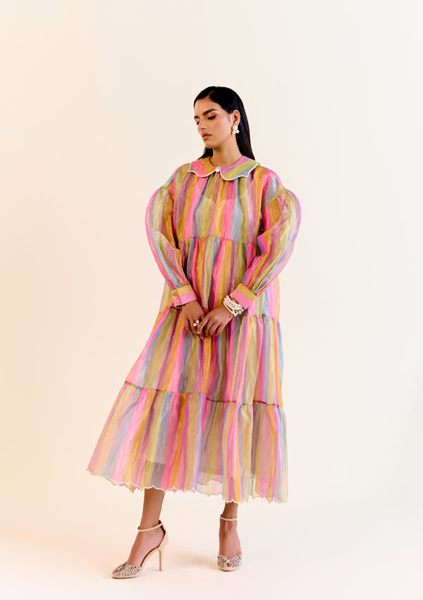 Durru Khwaab Pachranga Dress