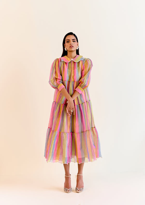 Durru Khwaab Pachranga Dress