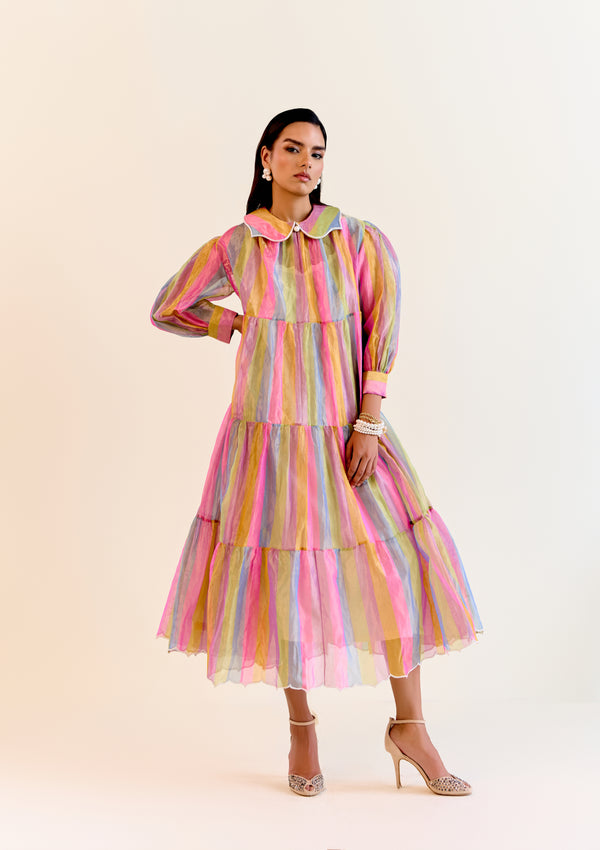 Durru Khwaab Pachranga Dress
