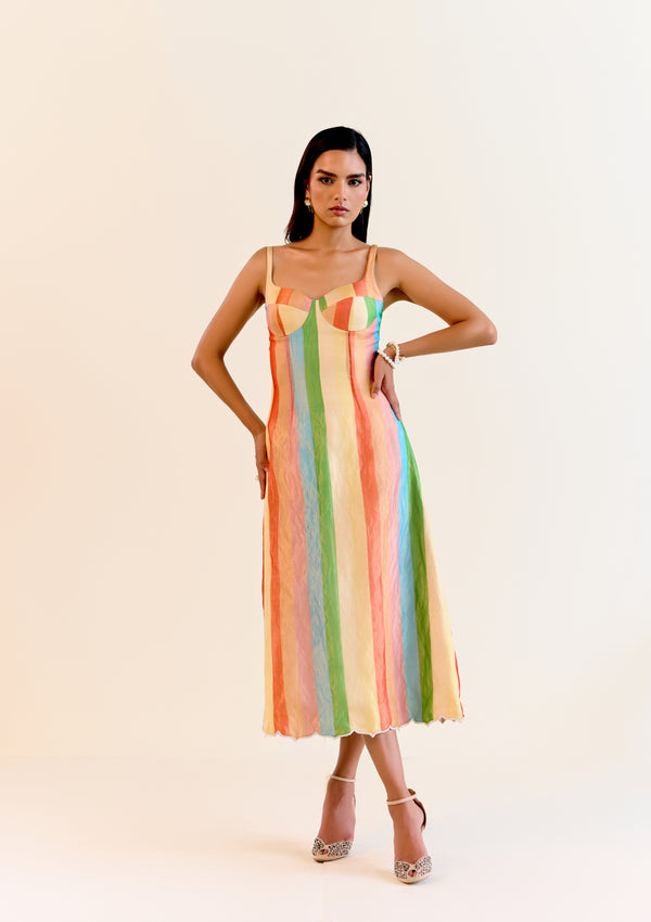 Satranga Riviera Dress