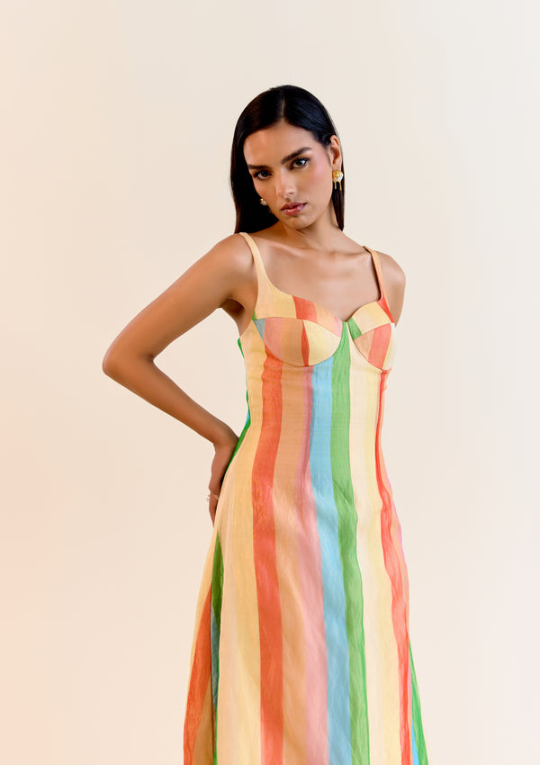 Satranga Riviera Dress