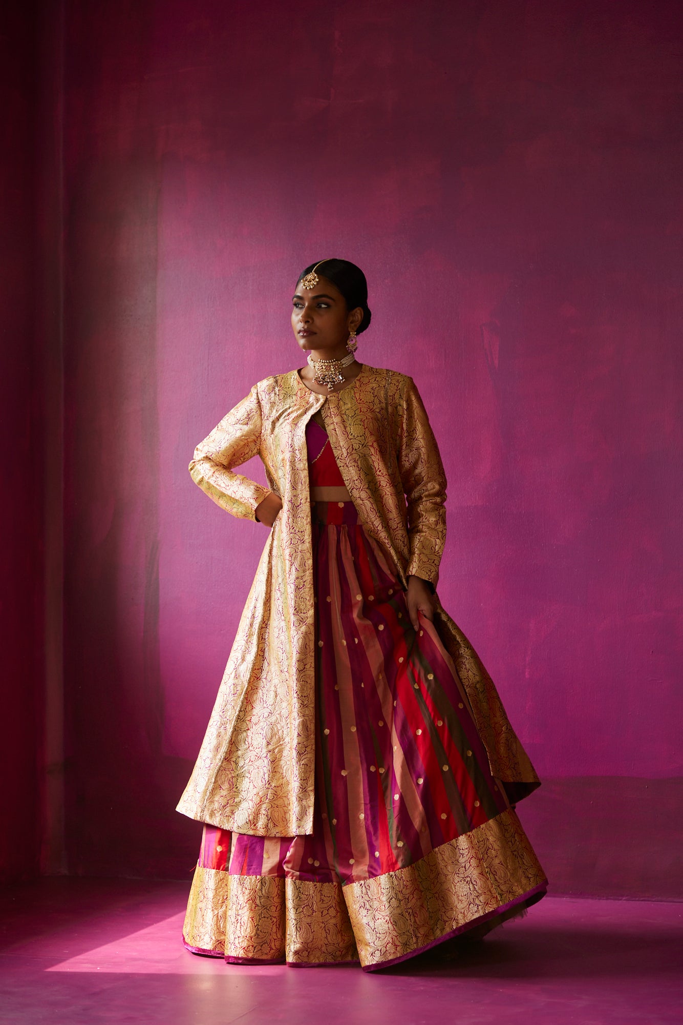 Pachranga Mahboob Brocade Jacket