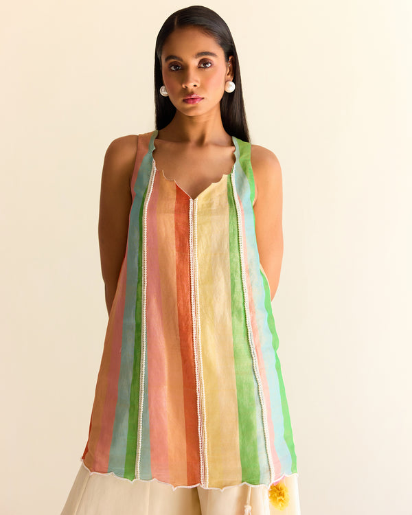 Ayesha Kurti with Sharara