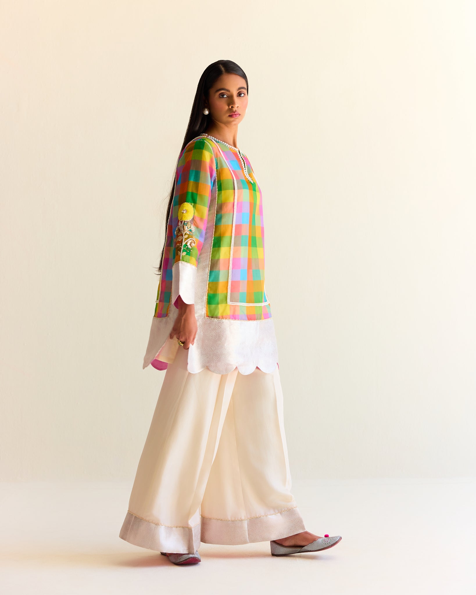 Begum Kurta with Ijaar
