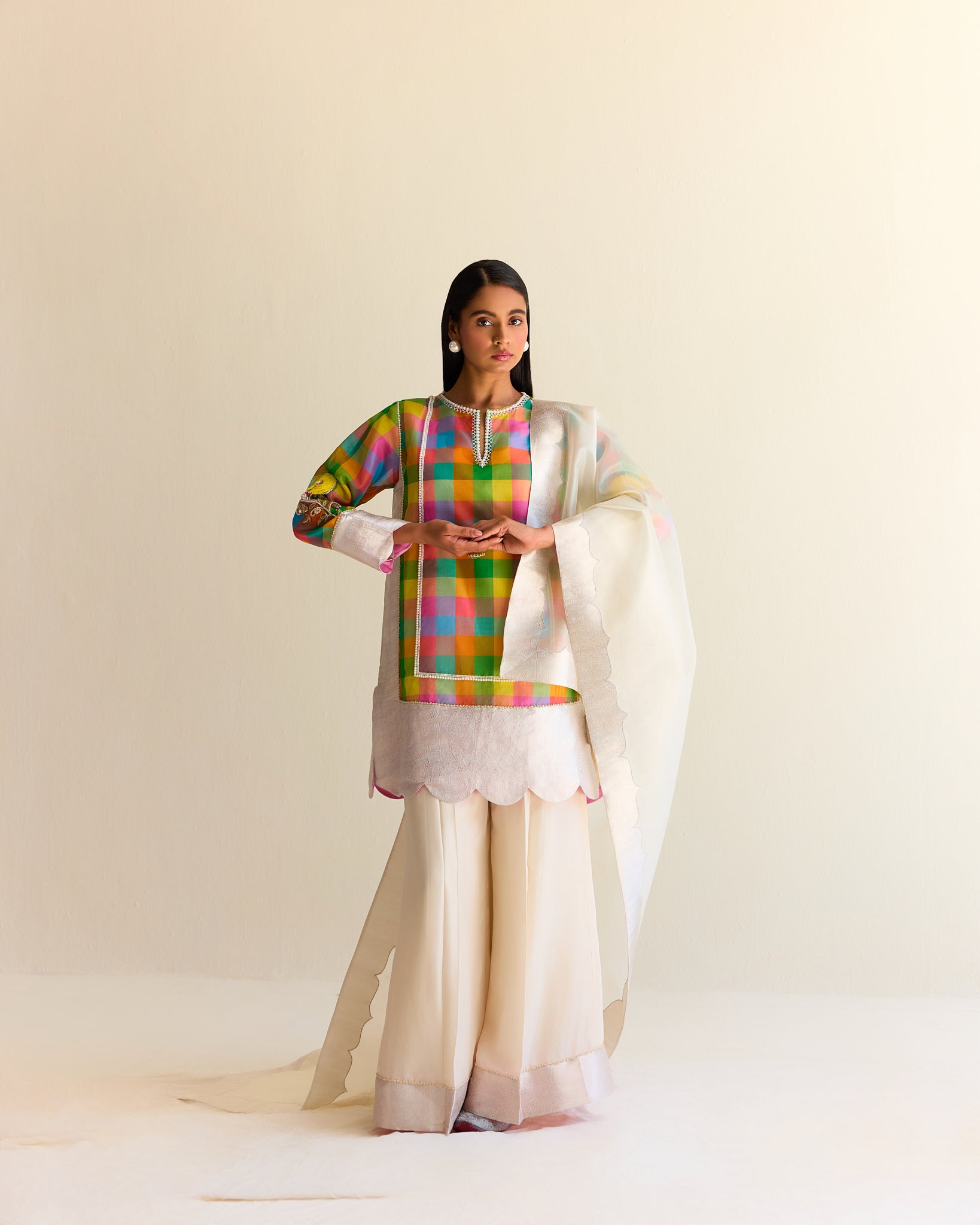 Begum Kurta with Ijaar