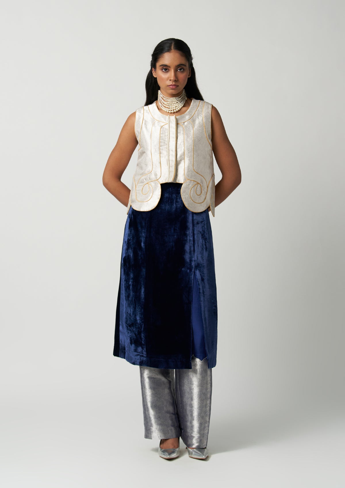 Art Deco Chaand Kimkhwaab Jacket