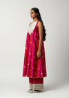 Zehn-e-Zevar Ruby Silk Pants