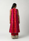 Zehn-e-Zevar Ruby Silk Pants