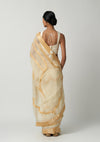 Moti Mehrabiya Appliqué Silk Saree