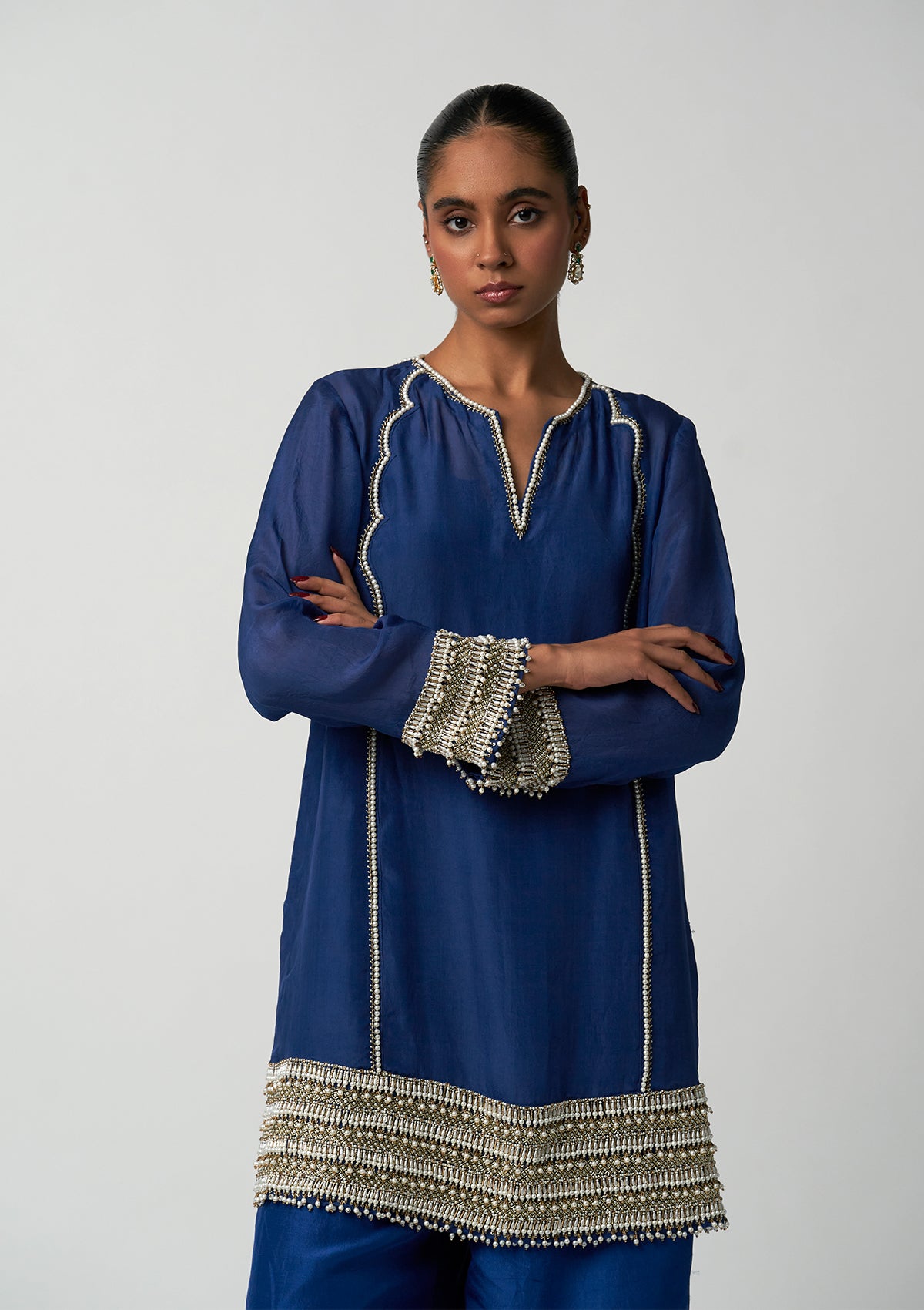 Sapphire Zehn-e-Zevar Organza Kurta Set