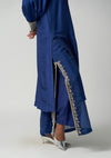 Sapphire Pearl Silk Kurta