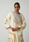 Art Deco Moti Mehrabiya Kurta Set