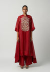 Ruby Gul-e-Mehrab Organza Kurta Set
