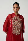 Ruby Gul-e-Mehrab Organza Kurta Set