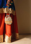 Falak Neelambari Velvet Kurti