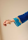 Falak Neelambari Velvet Kurti