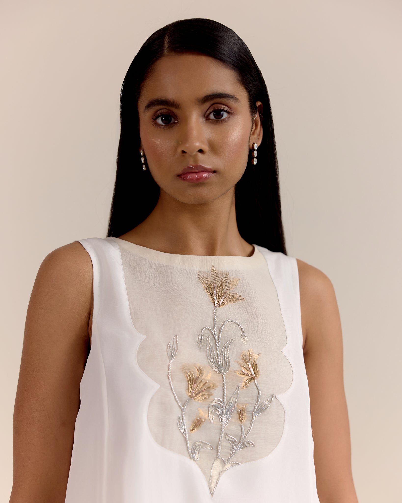 Jaigarh Sleeveless Kurta