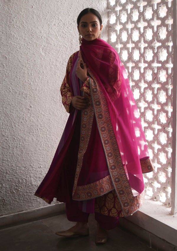 Jamuni Panelled Choga