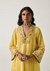 Khayaal Nargis Silk Tissue Kurta