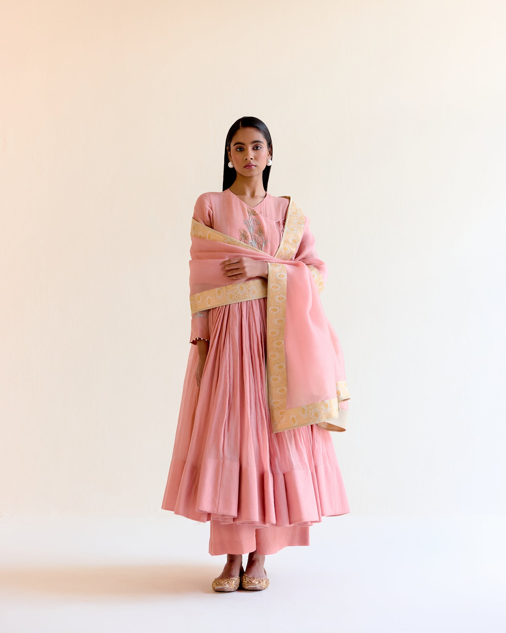 Mallika Anarkali with Pants