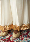 Indira Pearl Organza Kurta and Sharara