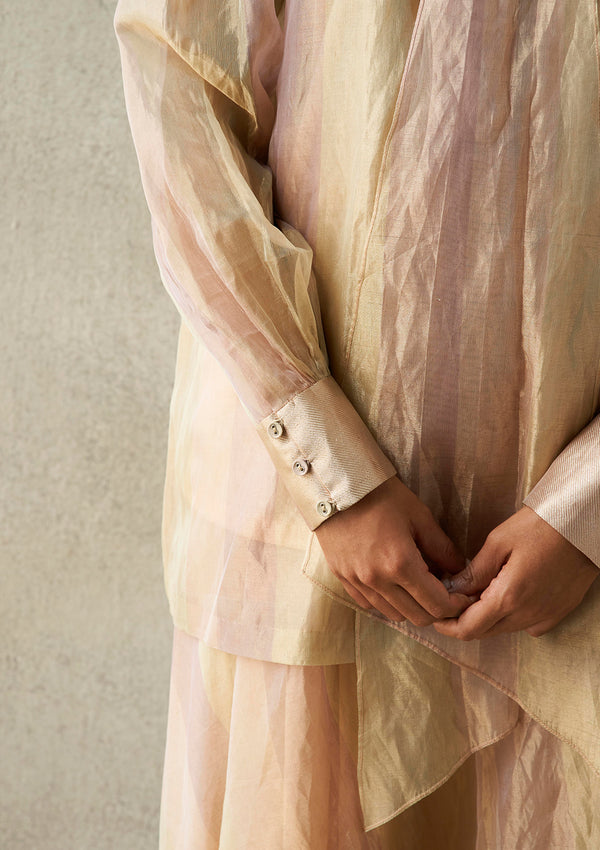 Sanyogita Pachranga Tissue Blouse