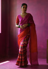 Pachranga Chowmahalla Saree