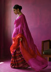 Pachranga Chowmahalla Saree