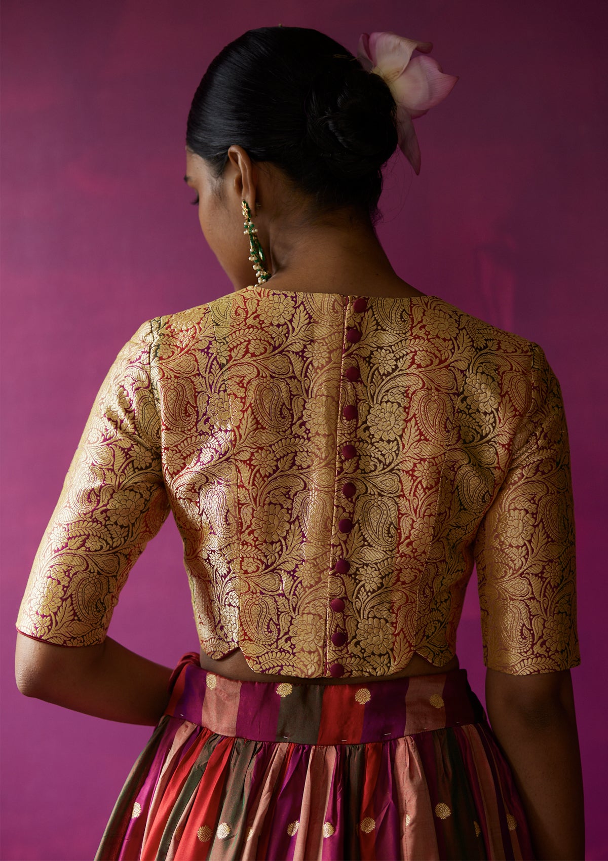 Pachranga Mahboob Brocade Blouse