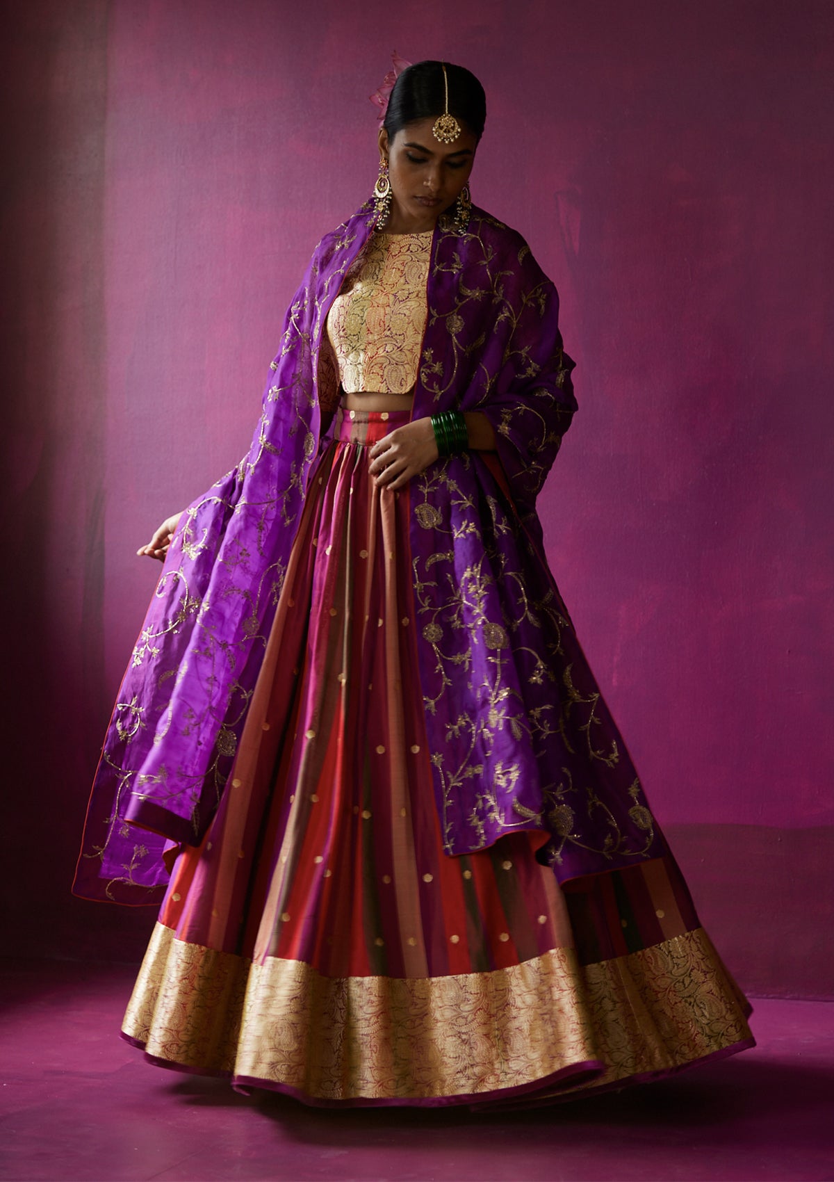 Pachranga Mahboob Lehenga
