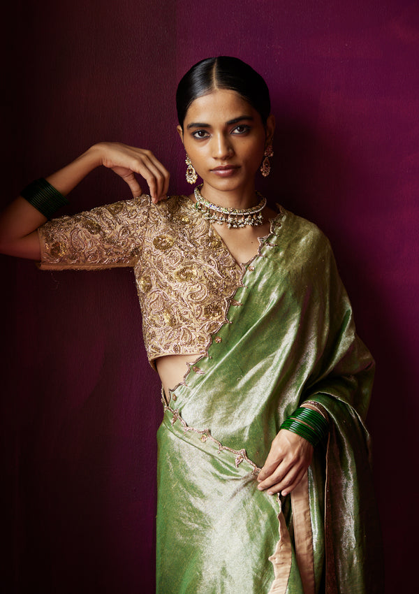 Panna Falaknuma Saree