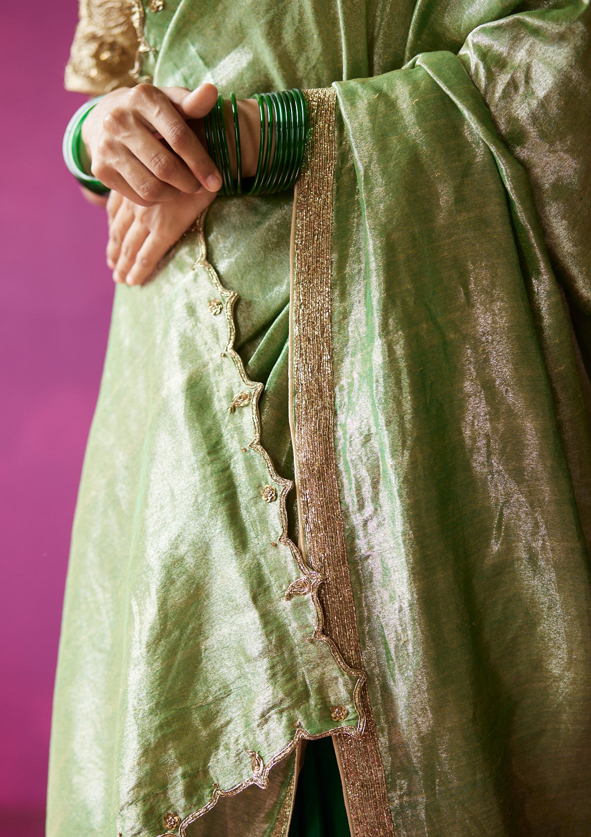 Panna Falaknuma Saree