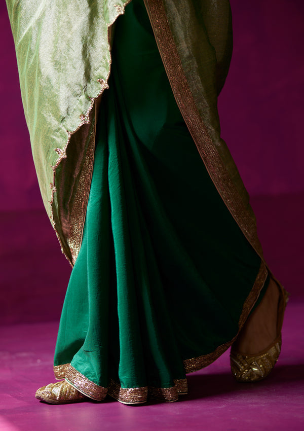 Panna Falaknuma Saree