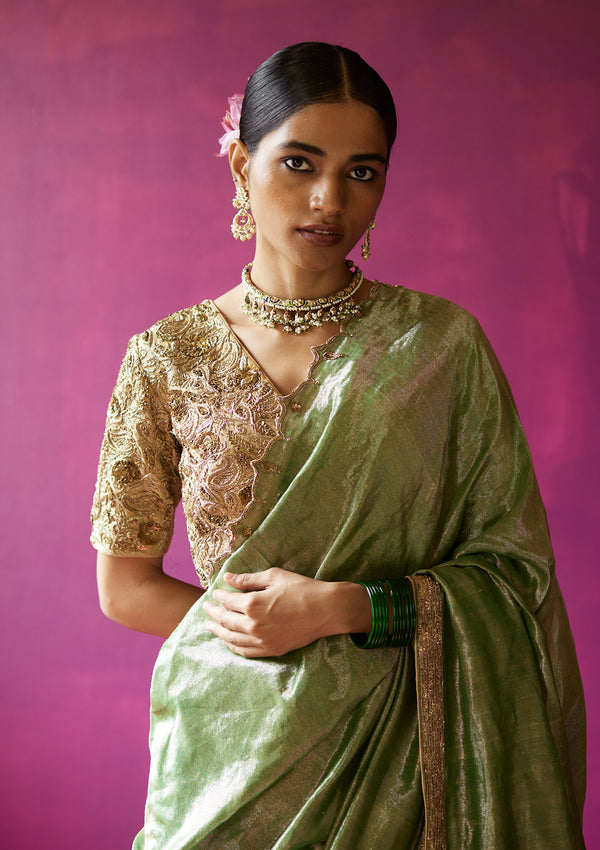 Panna Falaknuma Saree