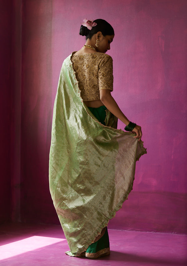 Panna Falaknuma Saree