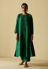 Panna Falaknuma Silk Kurta Set
