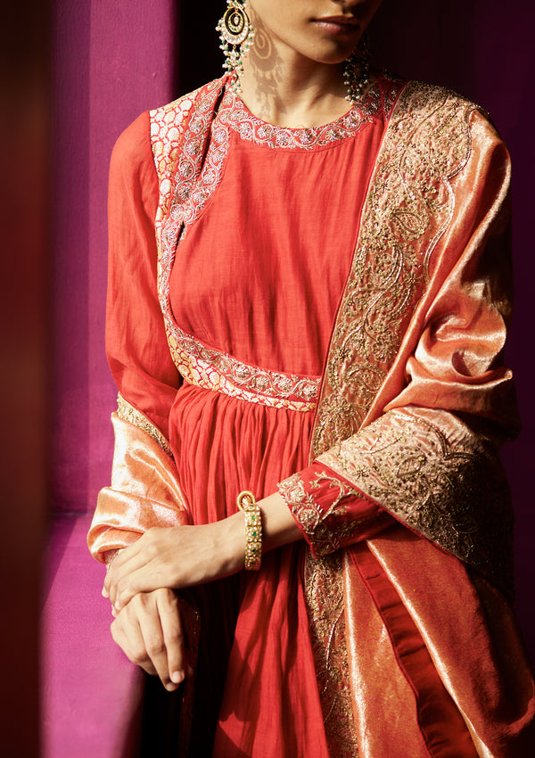 Sindoori Paigah Anarkali