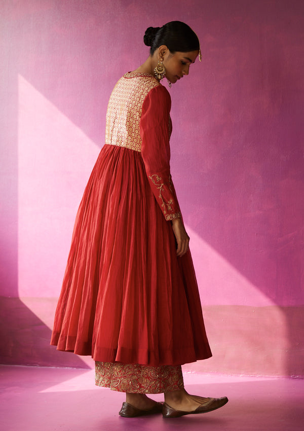 Sindoori Paigah Anarkali
