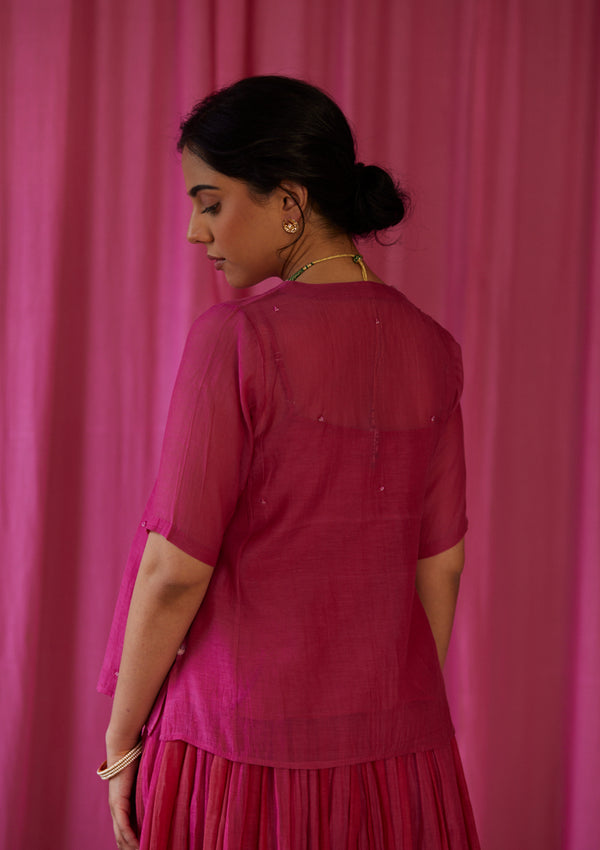 Gulzar Angarkha Blouse
