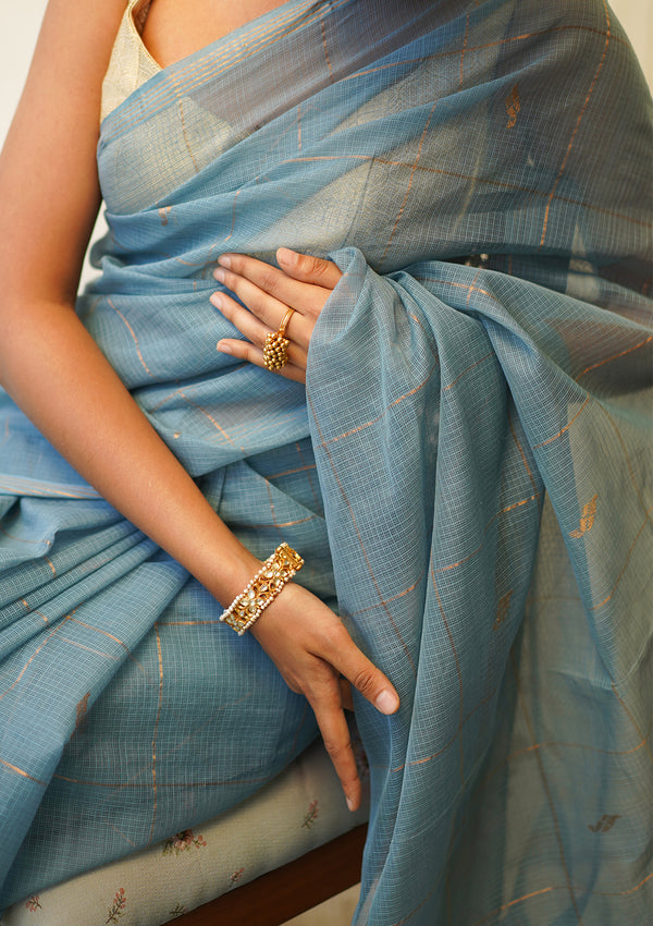 Aasmani Kota Saree