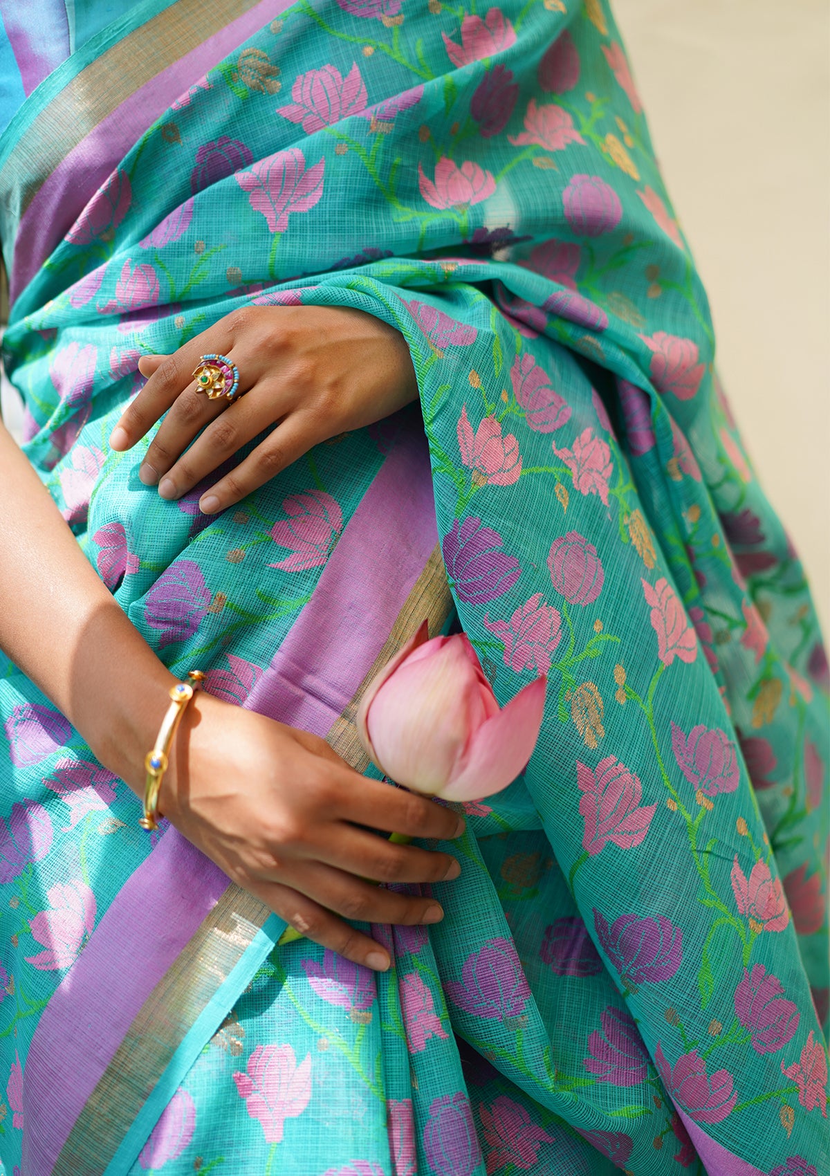 Firoza Kota Saree