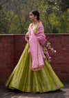 Haryali Humdam Lehenga
