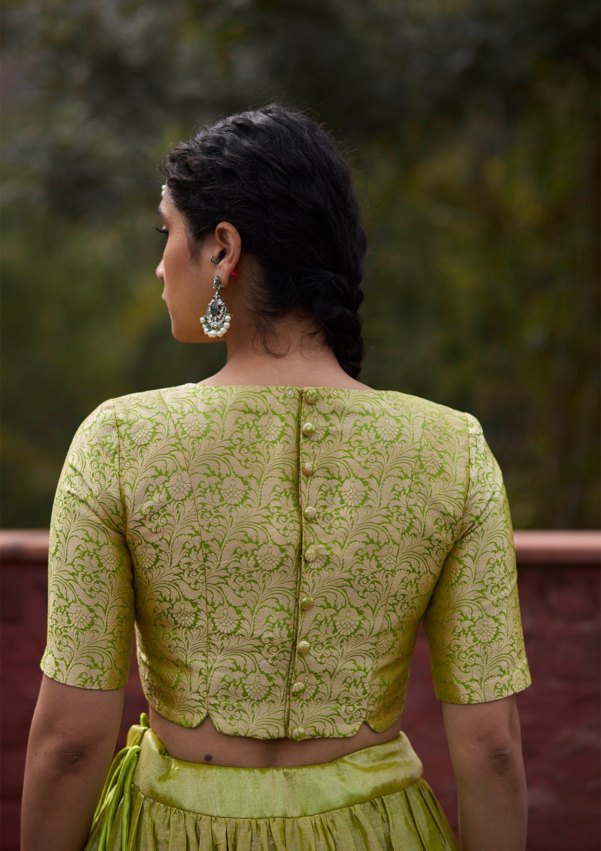 Haryali Humdam Lehenga