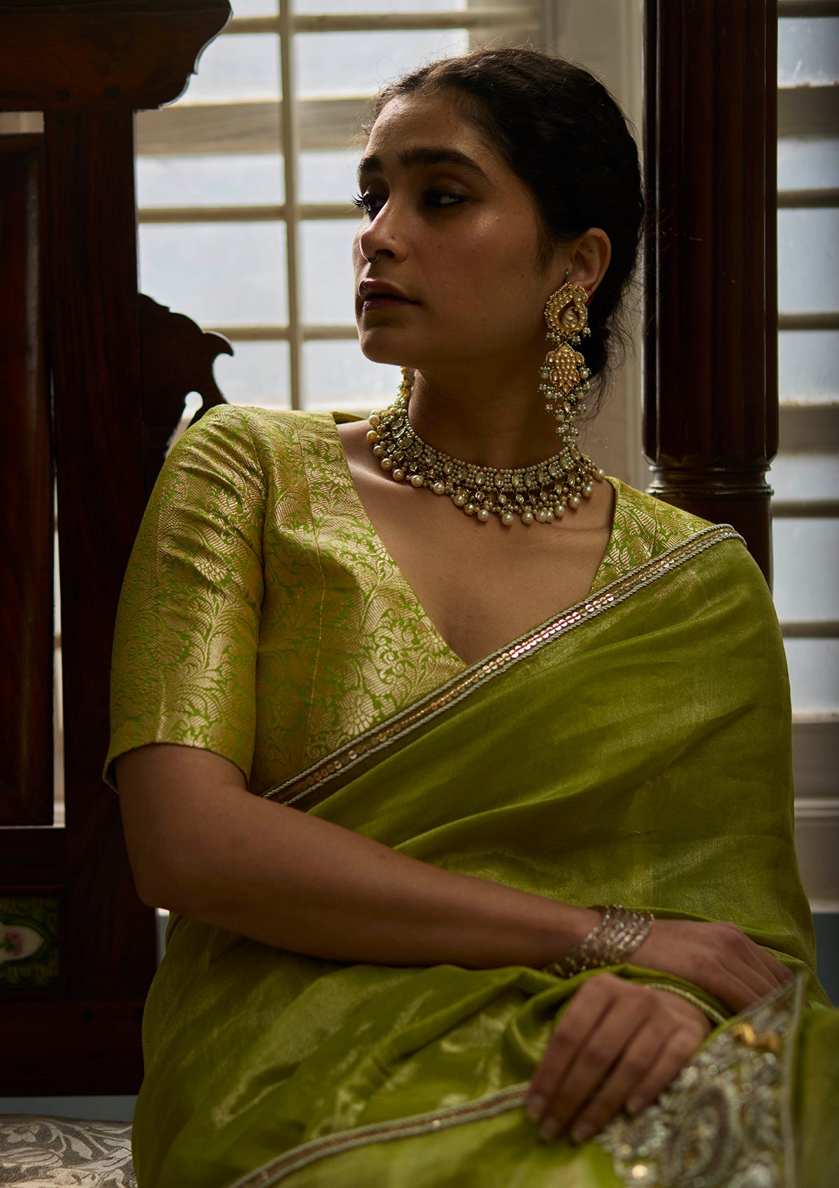 Haryali Sayonee Saree
