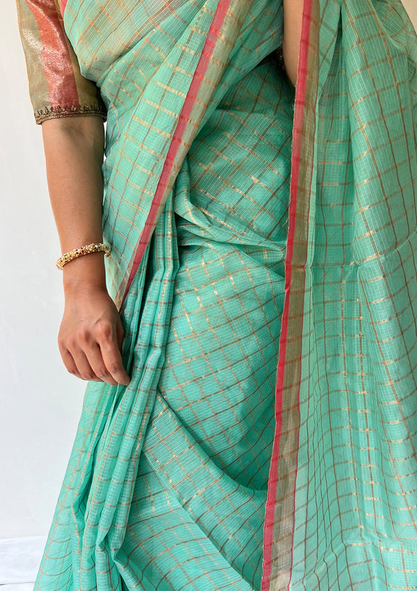 Panna Kota Saree