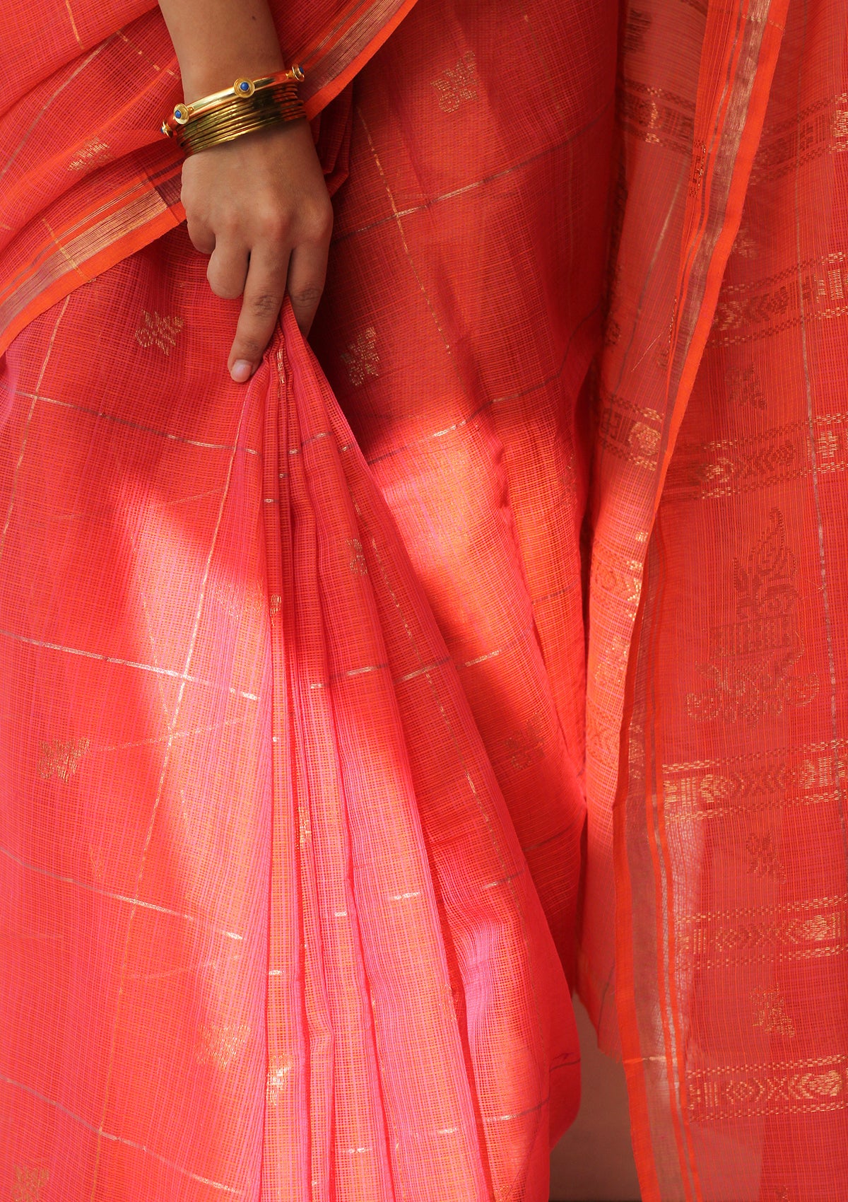 Sindoori Kota Saree